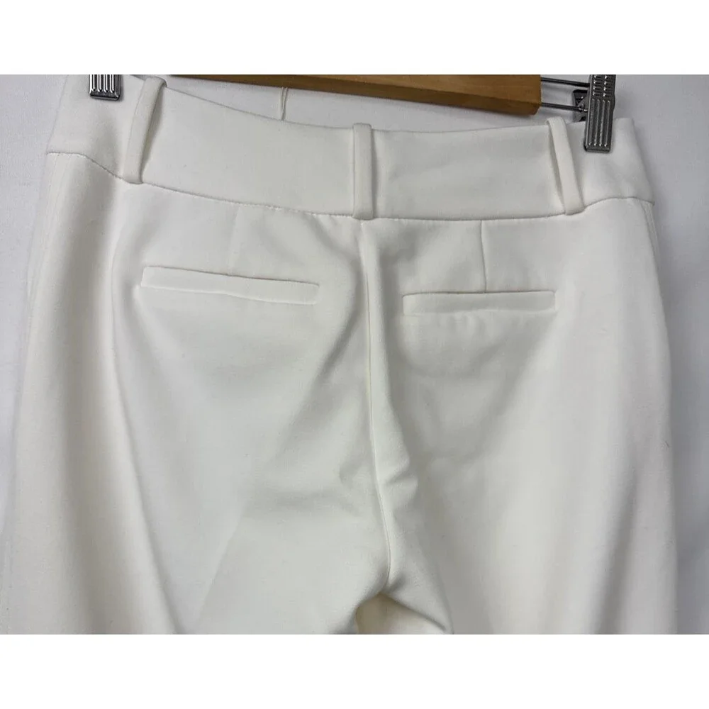 LTD White Wide Leg Sailor Pants Fully Lined Decorative Buttons Size 0 / W30 - Picture 16 of 16